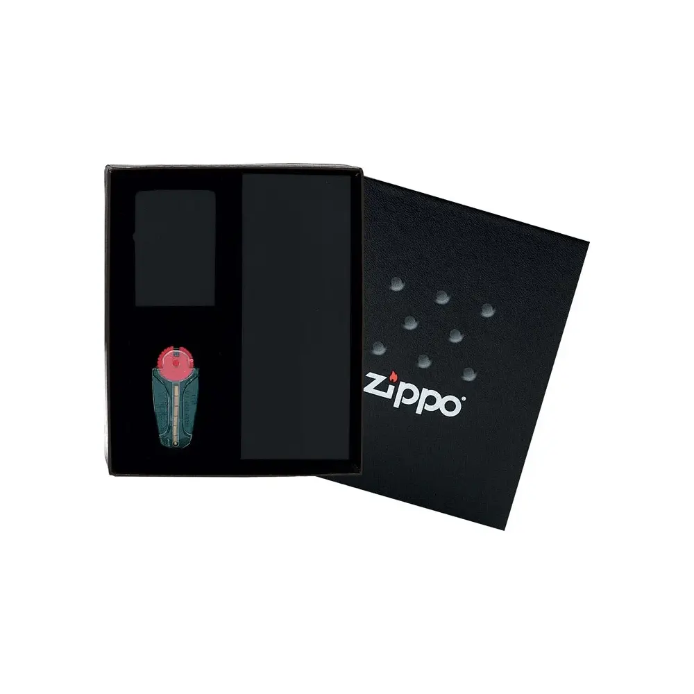 Zippo 50DR kinkekarp tulemasinakividega